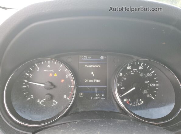 5N1AT2MV9KC733643 2019 NISSAN ROGUE Gray 