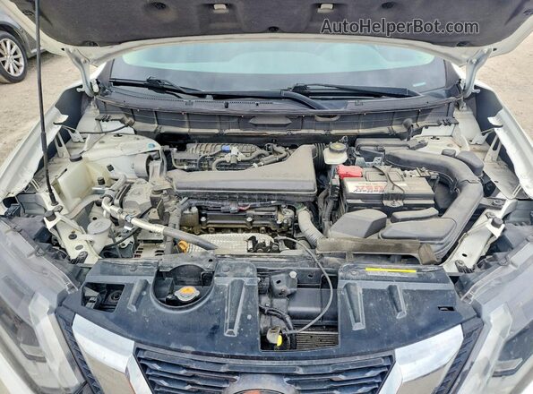 5N1AT2MV9KC747168 2019 NISSAN ROGUE White Engine compartment view