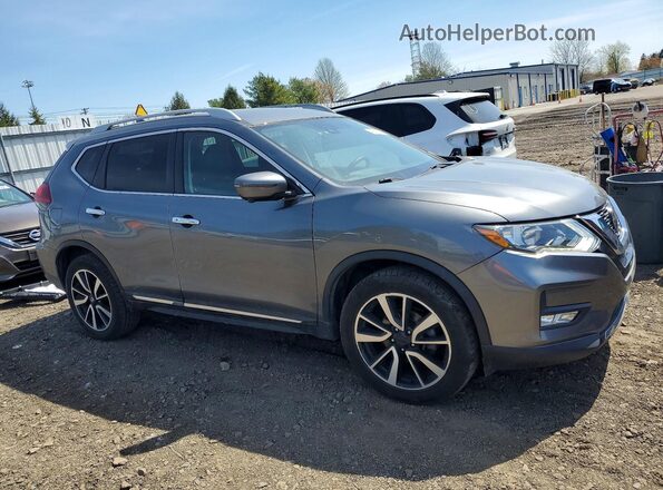 5N1AT2MV9KC781496 2019 NISSAN ROGUE Gray Передня права чверть