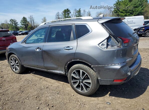 5N1AT2MV9KC781496 2019 NISSAN ROGUE Gray Задня ліва чверть