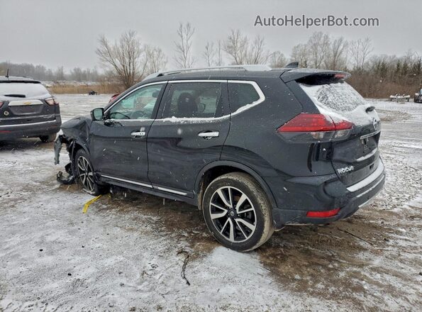 5N1AT2MV9LC746796 2020 NISSAN ROGUE Black Հետևի ձախ