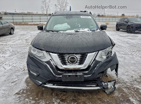 5N1AT2MV9LC746796 2020 NISSAN ROGUE Black Դիմացի տեսք