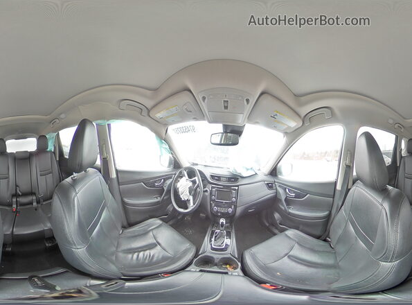 5N1AT2MV9LC746796 2020 NISSAN ROGUE Black Սալոնի 360 աստիճան տեսք