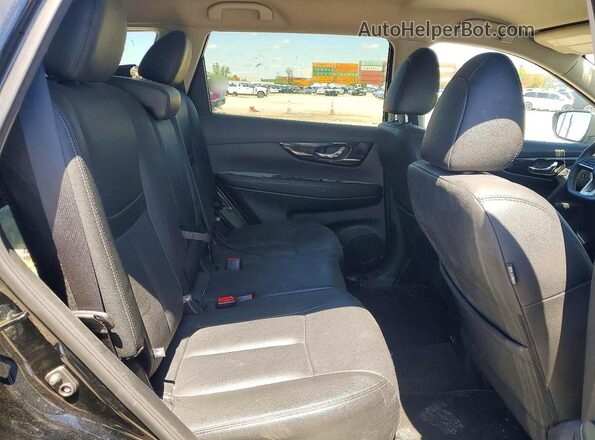 5N1AT2MV9LC749844 2020 NISSAN ROGUE Black Հետևի նստատեղերի տեսք