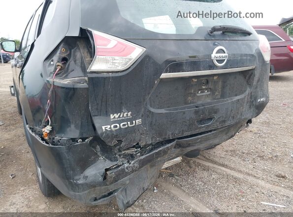 5N1AT2MVXGC762110 2016 NISSAN ROGUE Black Front view