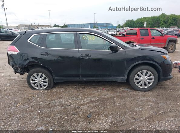 5N1AT2MVXGC762110 2016 NISSAN ROGUE Black Rear interior view