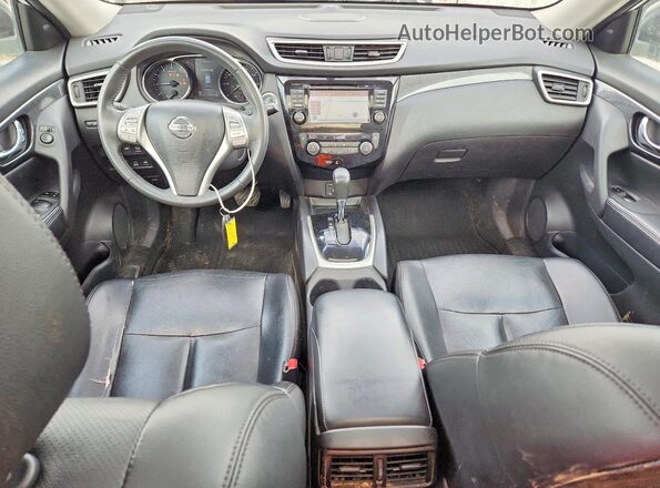 5N1AT2MVXGC771440 2016 NISSAN ROGUE White Առջևի վահանակի տեսք