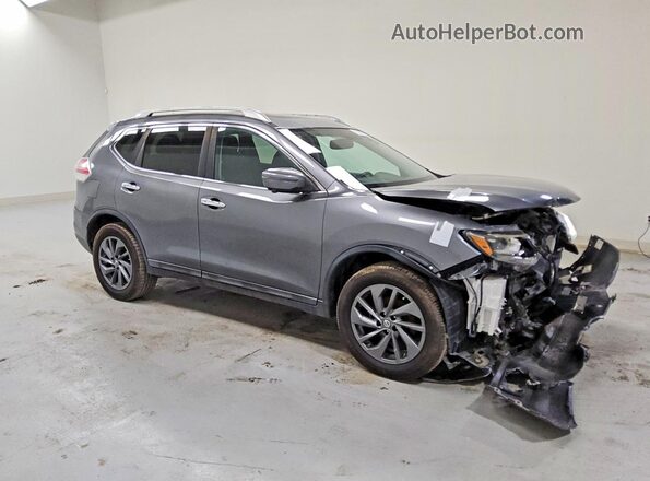 5N1AT2MVXGC786195 2016 NISSAN ROGUE Серый 
