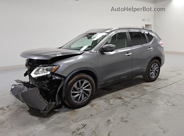 5N1AT2MVXGC786195 2016 NISSAN ROGUE Серый 