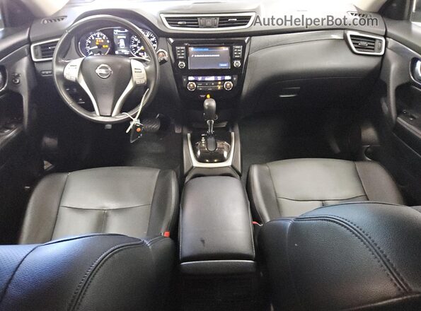 5N1AT2MVXGC786195 2016 NISSAN ROGUE Серый 