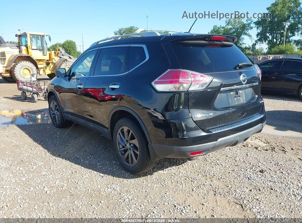 5N1AT2MVXGC797651 2016 NISSAN ROGUE Black უკანა მარცხენა