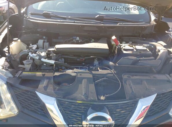 5N1AT2MVXGC797651 2016 NISSAN ROGUE Black უკანა ხედი