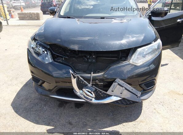 5N1AT2MVXGC815212 2016 NISSAN ROGUE Black Widok z przodu