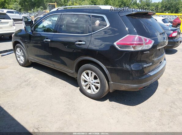 5N1AT2MVXGC815212 2016 NISSAN ROGUE Black Tył lewy