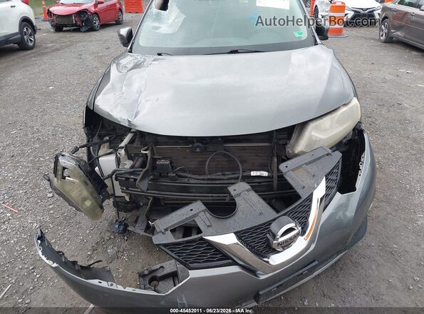5N1AT2MVXGC858996 2016 NISSAN ROGUE Gray Вид спереду