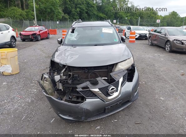 5N1AT2MVXGC858996 2016 NISSAN ROGUE Gray Вид щитка приладів