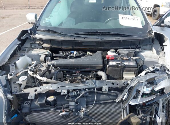 5N1AT2MVXGC870839 2016 NISSAN ROGUE Серебряный Вид сзади