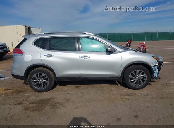 5N1AT2MVXGC870839 2016 NISSAN ROGUE Серебряный Панорамный вид салона 360°