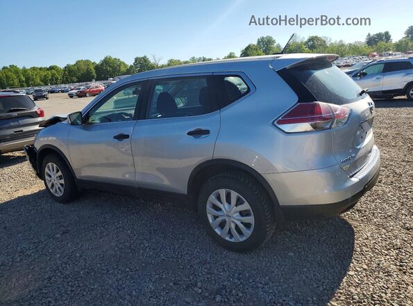 5N1AT2MVXGC889987 2016 NISSAN ROGUE Silver Rear left