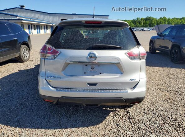 5N1AT2MVXGC889987 2016 NISSAN ROGUE Silver Rear view