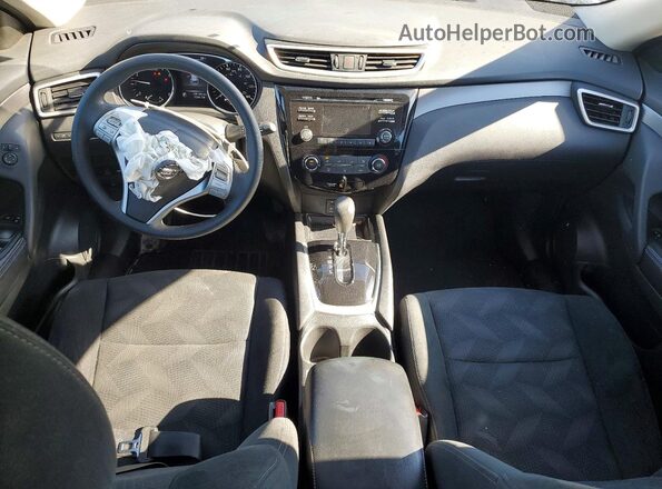 5N1AT2MVXGC889987 2016 NISSAN ROGUE Silver Dashboard view