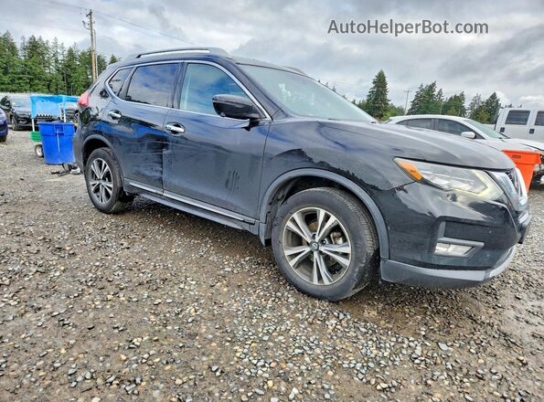 5N1AT2MVXHC750962 2017 NISSAN ROGUE Black Delantero derecho