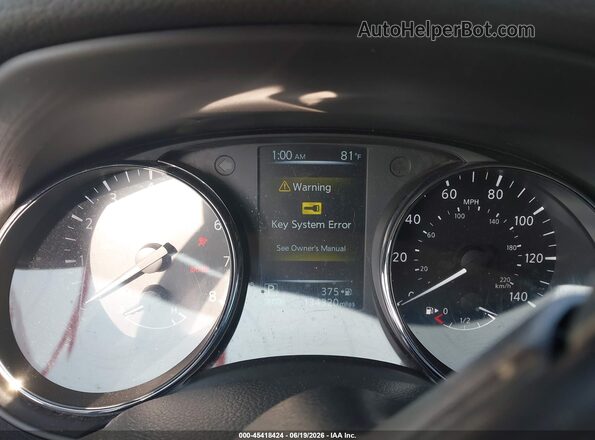 5N1AT2MVXHC817849 2017 NISSAN ROGUE Black Вид задніх сидінь