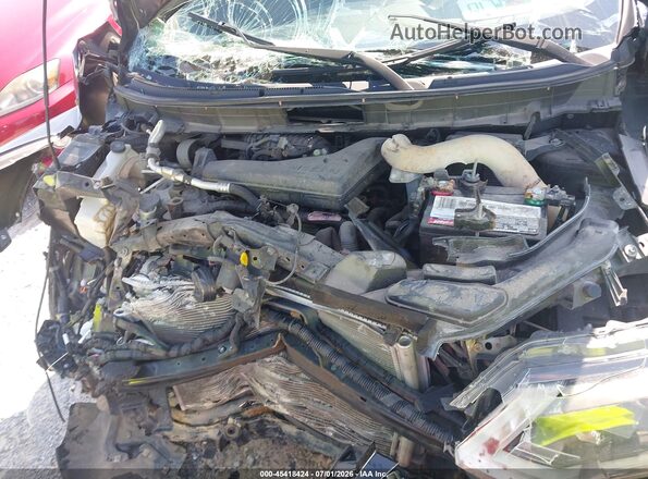 5N1AT2MVXHC817849 2017 NISSAN ROGUE Black Вид ззаду