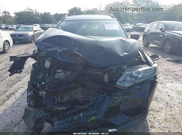 5N1AT2MVXHC817849 2017 NISSAN ROGUE Black Вид щитка приладів