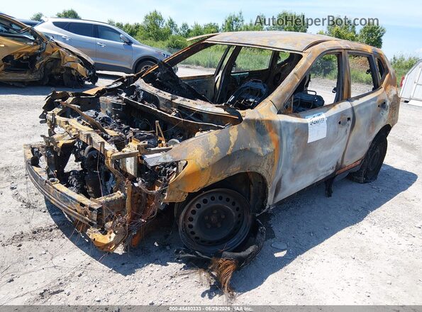 5N1AT2MVXHC832206 2017 NISSAN ROGUE Black Przód lewy