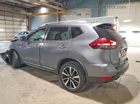 5N1AT2MVXHC856568 2017 NISSAN ROGUE Silver Հետևի ձախ