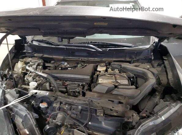 5N1AT2MVXHC856568 2017 NISSAN ROGUE Silver Շարժիչի բաժամունքի տեսք