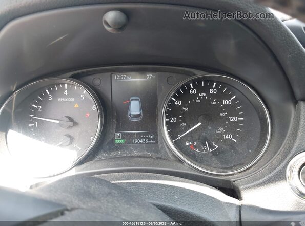 5N1AT2MVXHC879347 2017 NISSAN ROGUE Black Հետևի նստատեղերի տեսք