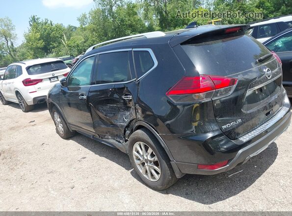 5N1AT2MVXHC879347 2017 NISSAN ROGUE Black Հետևի ձախ
