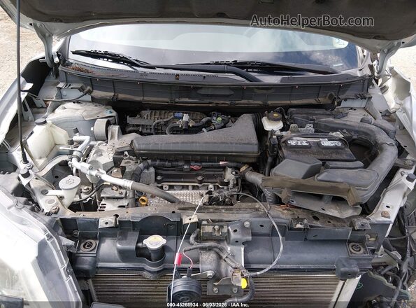 5N1AT2MVXHC892521 2017 NISSAN ROGUE Silver უკანა ხედი