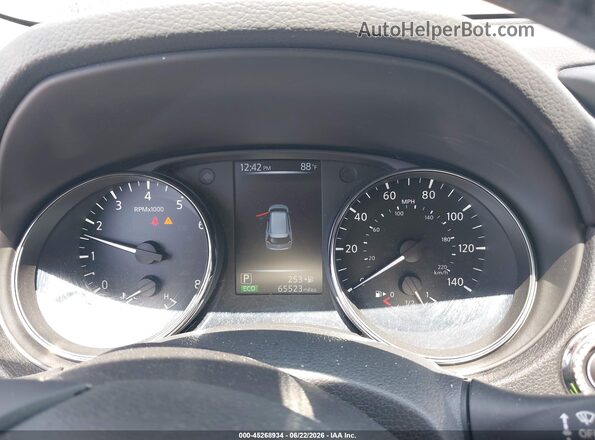5N1AT2MVXHC892521 2017 NISSAN ROGUE Silver უკანა სავარძლების ხედი