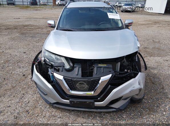 5N1AT2MVXHC892521 2017 NISSAN ROGUE Silver ხელსაწყოთა პანელის ხედი