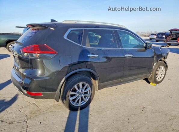 5N1AT2MVXJC740504 2018 NISSAN ROGUE Black Задня права чверть