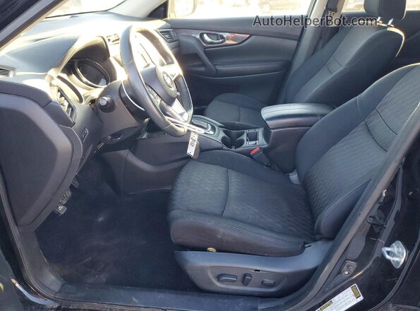 5N1AT2MVXJC740504 2018 NISSAN ROGUE Black Вид салону спереду