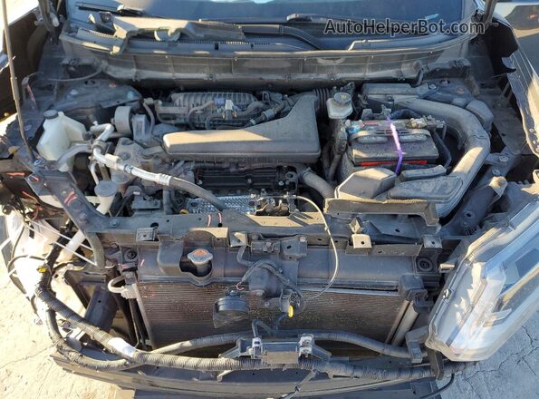 5N1AT2MVXJC740504 2018 NISSAN ROGUE Black Вид задньої частини салону