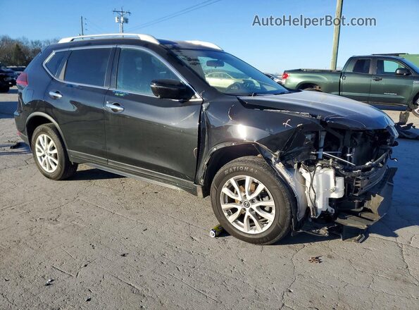 5N1AT2MVXJC740504 2018 NISSAN ROGUE Black Передня права чверть
