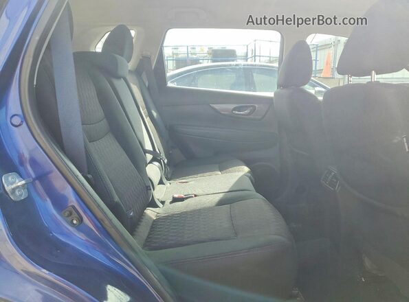 5N1AT2MVXJC758355 2018 NISSAN ROGUE Синий 