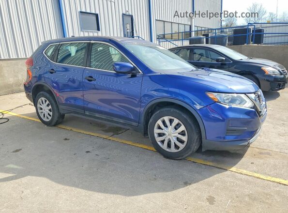5N1AT2MVXJC758355 2018 NISSAN ROGUE Синий 