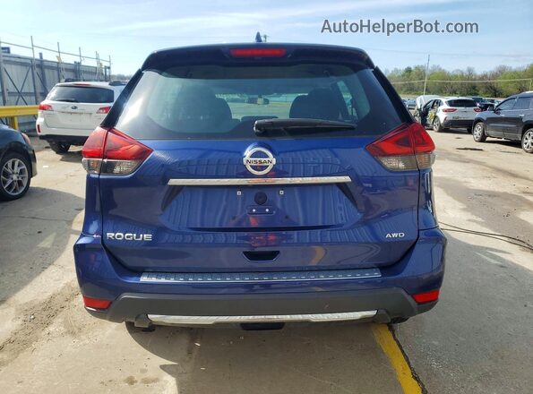 5N1AT2MVXJC758355 2018 NISSAN ROGUE Синий 