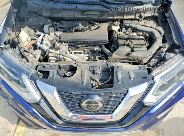 5N1AT2MVXJC758355 2018 NISSAN ROGUE Синий 