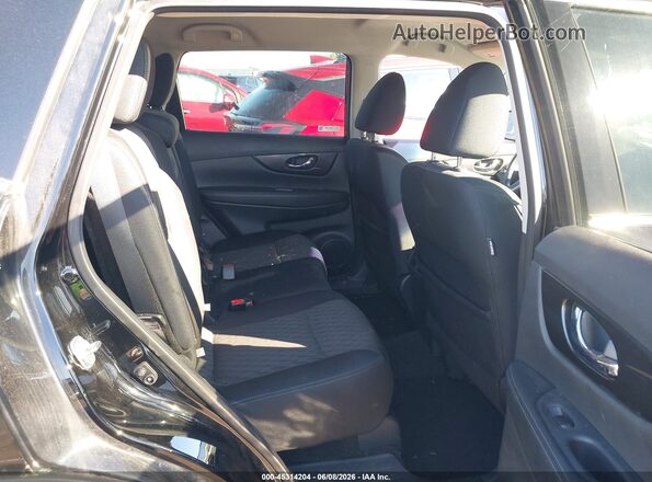 5N1AT2MVXJC812169 2018 NISSAN ROGUE Black Widok naklejki z numerem VIN