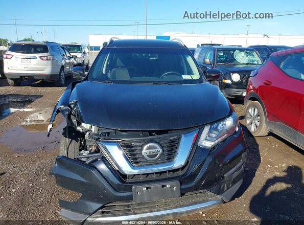 5N1AT2MVXJC812169 2018 NISSAN ROGUE Black Widok zestawu wskaźników
