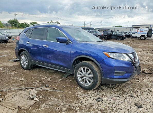 5N1AT2MVXKC718326 2019 NISSAN ROGUE Blue Front right