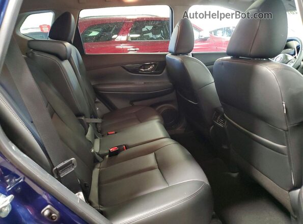 5N1AT2MVXLC705397 2020 NISSAN ROGUE Синий Вид задней части салона