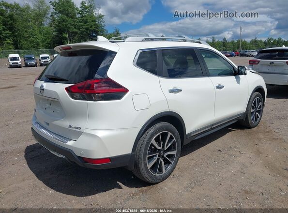 5N1AT2MVXLC729764 2020 NISSAN ROGUE Белый Задняя правая четверть